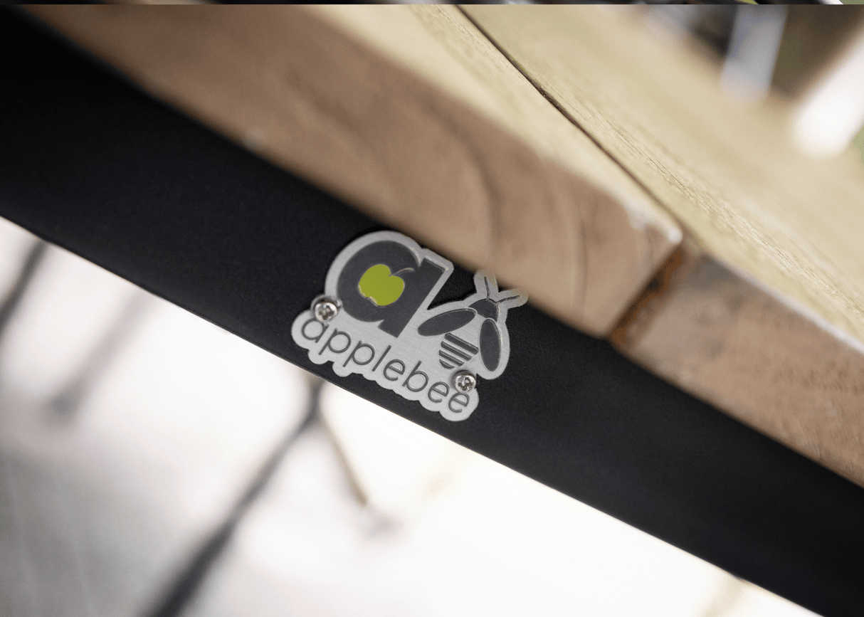 Apple Bee Milou Dining Tuintafel 180 cm - Zwart