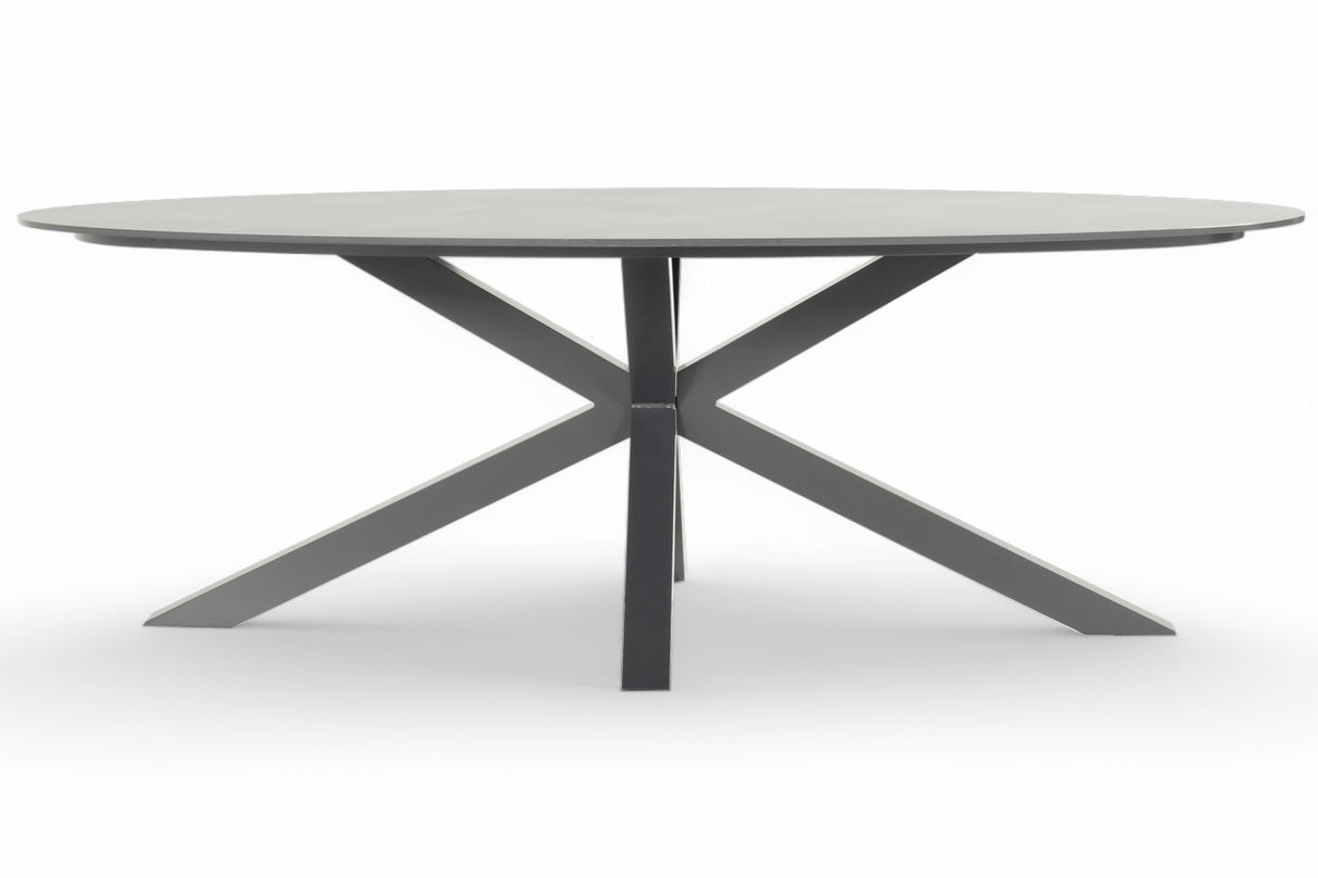 Xander Dining Tuintafel Ovaal 220 x 120 x 76 cm