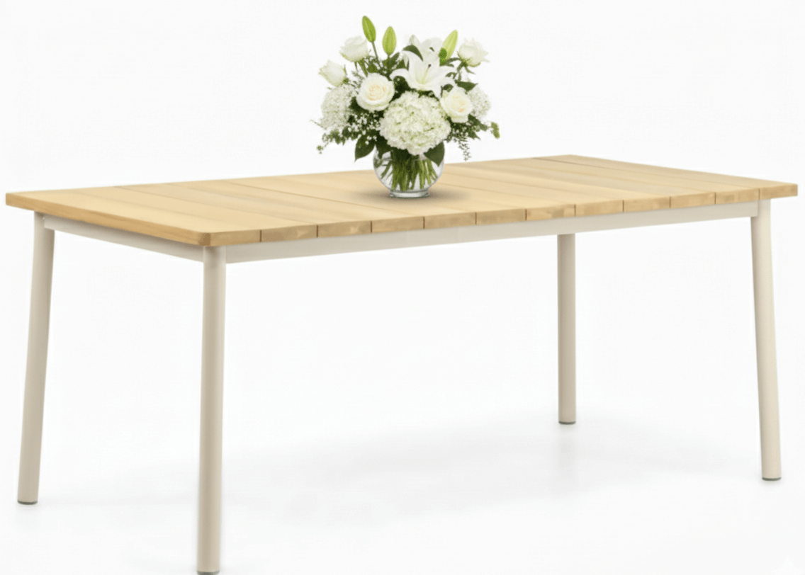 Apple Bee Milou Dining Tuintafel 180 cm - Oyster