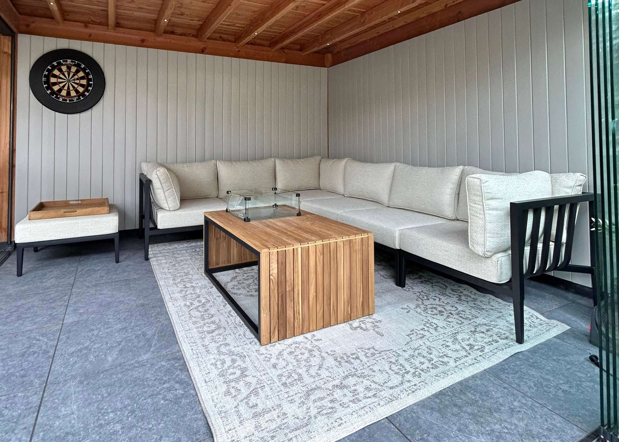 Belito Daan Loungeset Alumiium