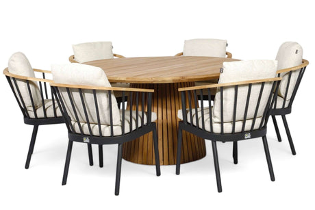 Apple Bee Condor Tuinset 6 persoons Rond