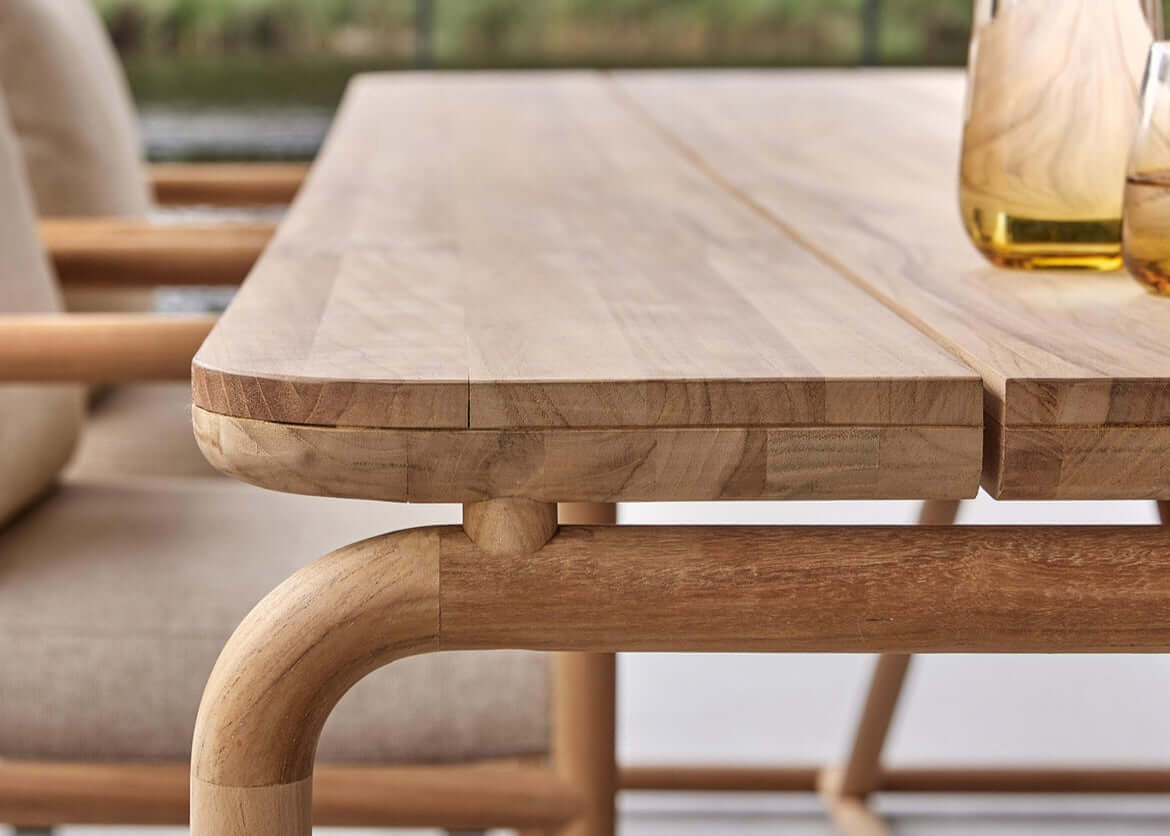 Apple Bee Dolce Tuinset Teakhout sfeerfoto