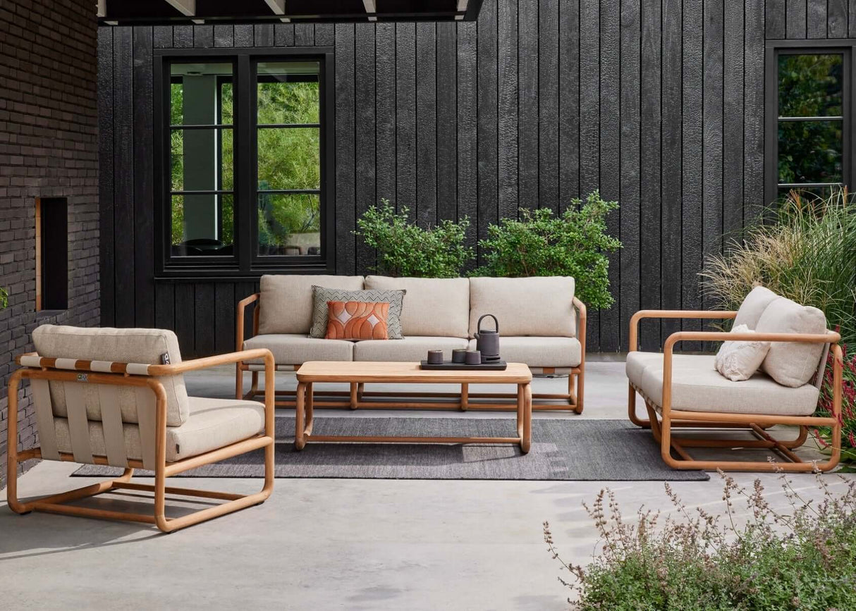 Apple Bee Dolce stoel-bank loungeset 4-delig 2.0 - 5 Persoons