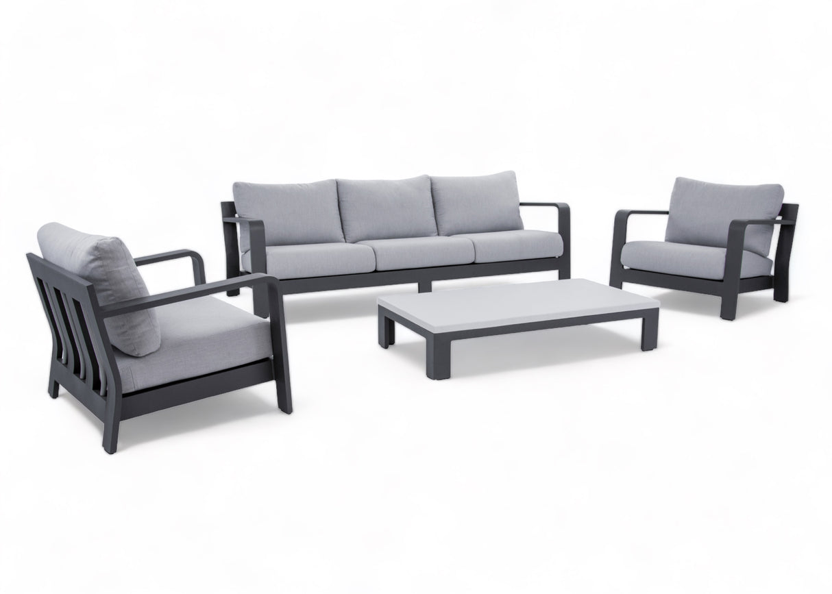 Apple Bee Delgado loungeset antraciet