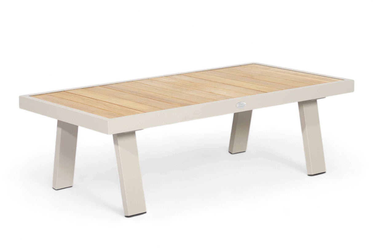 Aluminium Bank Loungeset - Taupe - Belito Birmingham - 3 - delig