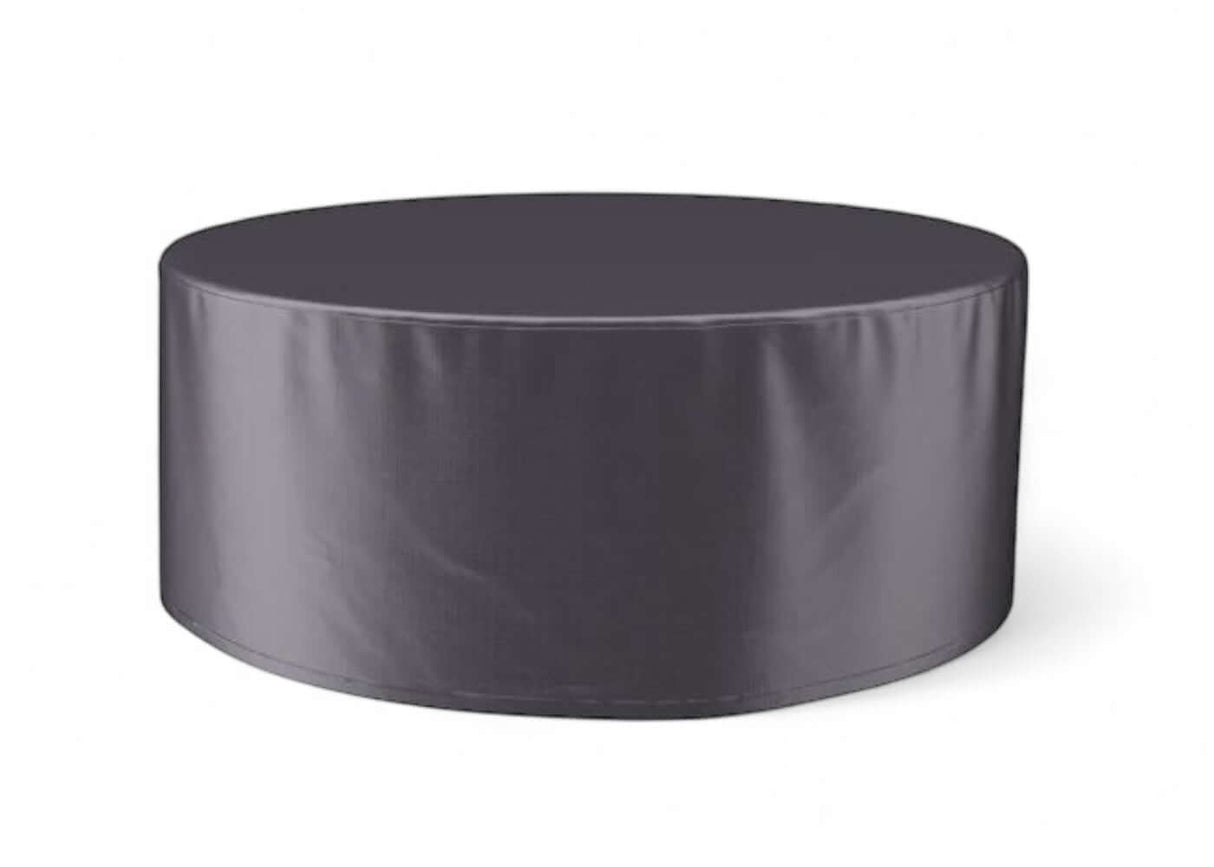 Tuinsethoes 200 x 85 cm - Zwart - Rond