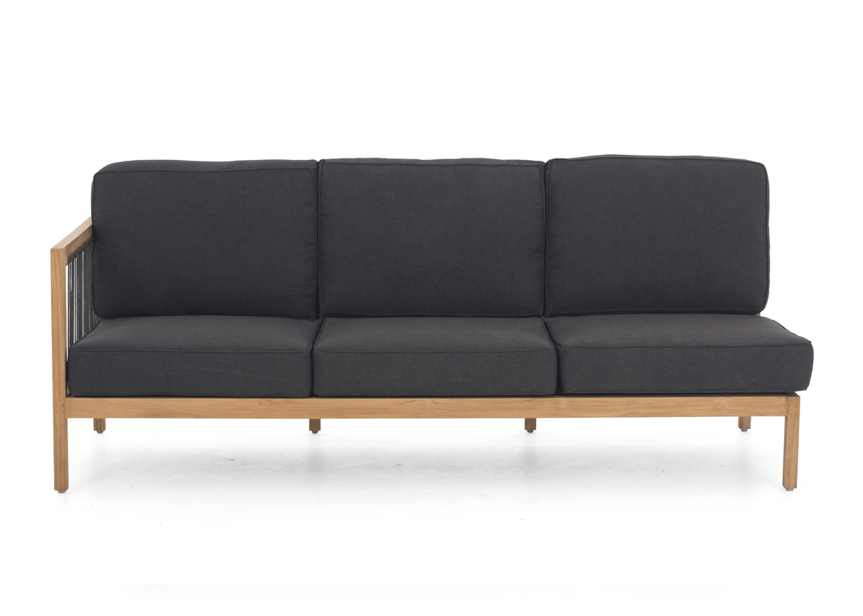 Apple Bee La Croix loungeset teak 5-delig links Apple Bee