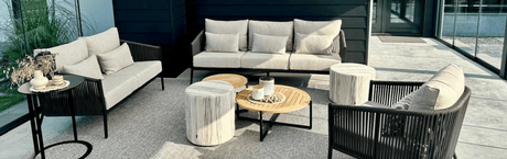 Loungeset Zwart 