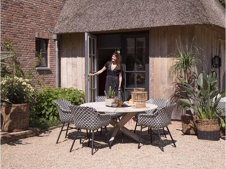 Ronde Tuintafel Hout