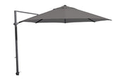 4Seasons Siesta Zweefparasol Ø350cm Rond - Charcoal Frame & Doek