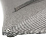 4Seasons Siesta Zweefparasol Ø350cm Rond - Charcoal Frame & Doek