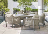 Apple Bee Bora Bora Low Dining Tuinset 7-delig - Taupe