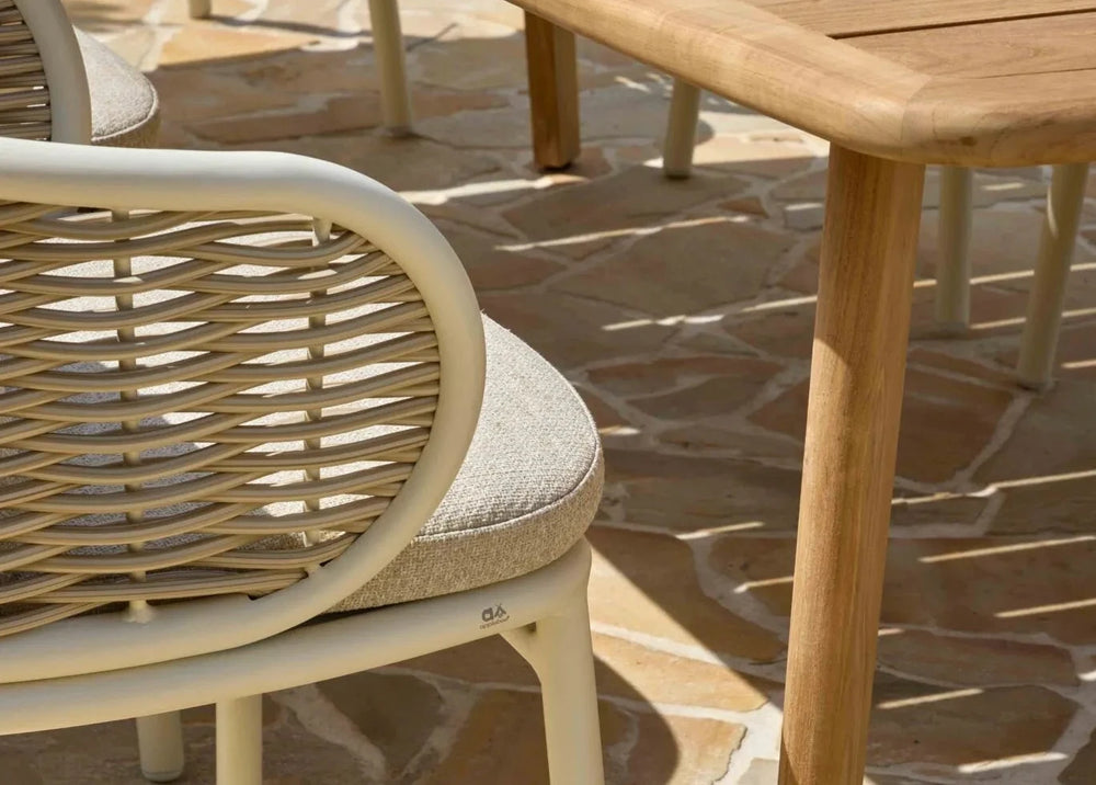 Apple Bee Pine Key Dining Tuinstoel - Oyster