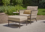Apple Bee Murni hocker in Bronze aluminium, te combineren met de loungestoel