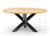 Belito Saar Teakhouten ronde diningtafel 160 cm