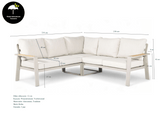Afmetingen Belito Taupe Lotte