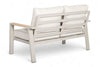 Aluminium - Taupe - Belito Birmingham Tuinbank 153 cm