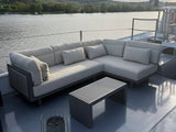 Apple Bee Santorini ROPE Loungeset | Chaise Longue | Rechts | 160 x 240 cm