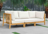 Belito Daan loungebank 3-delig - 246 cm - Teak