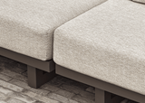 Apple Bee Santorini Hoek Loungeset 5-delig Nr.2 - Links Lang