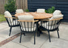 Apple Bee Condor 160cm dining rond tuinset 7-delig