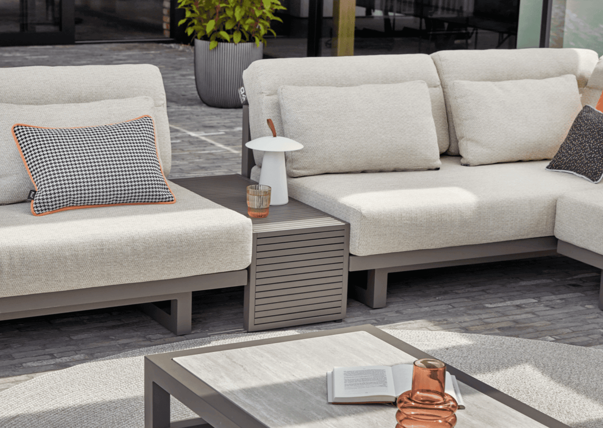 Apple Bee Santorini Hoek Loungeset 5-delig Nr.1