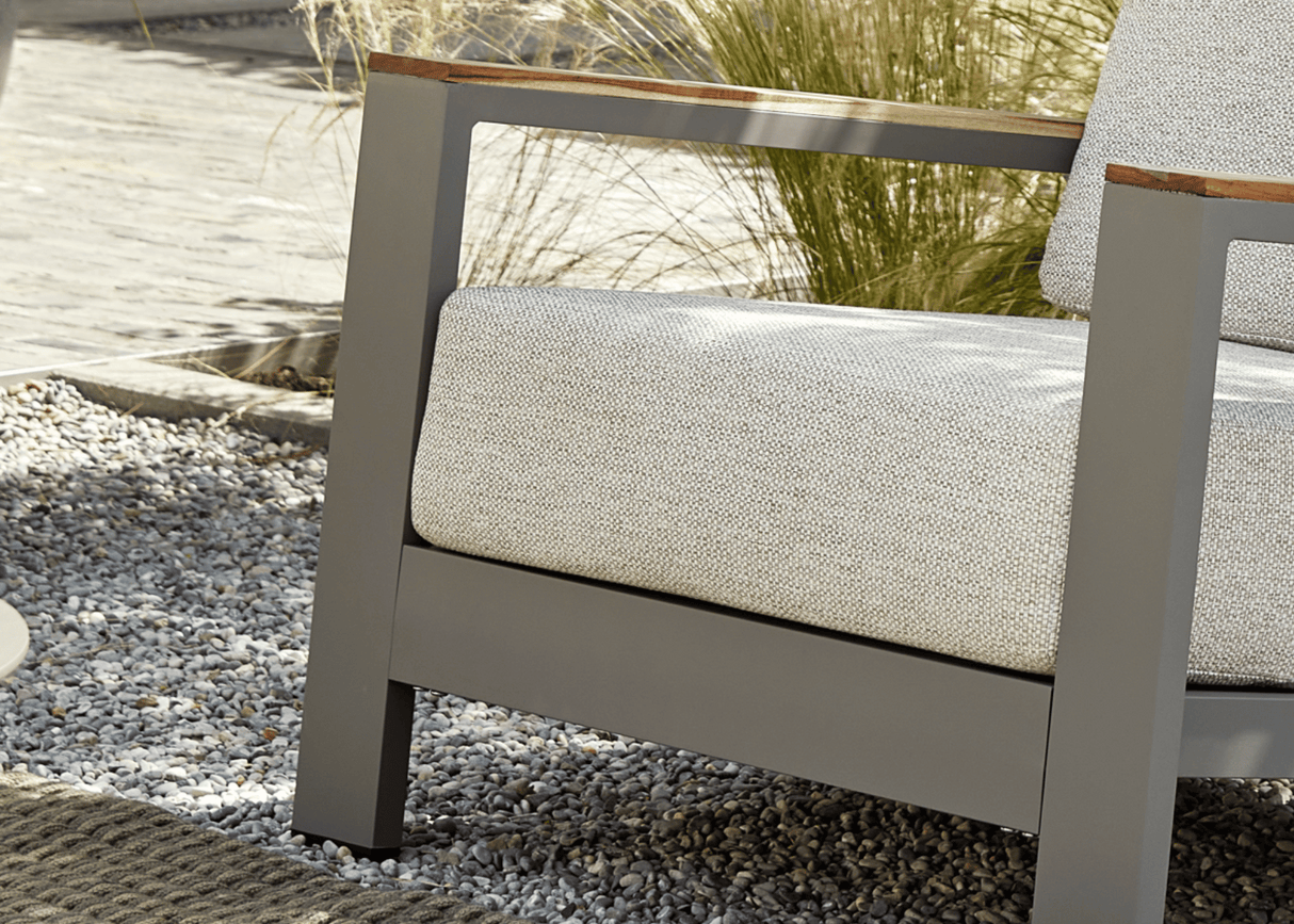 Apple Bee Spring Aluminium Taupe Loungeset Nr.2