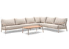 Aluminium Hoek Loungeset - Taupe Frame - Belito Julia - 5-delig