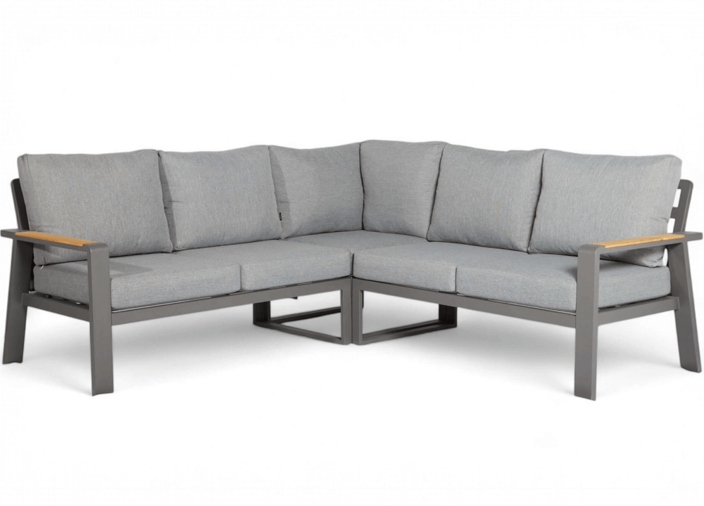 Aluminium Loungeset Hoekbank - Antraciet Frame - Belito Lotte - 3 -delig