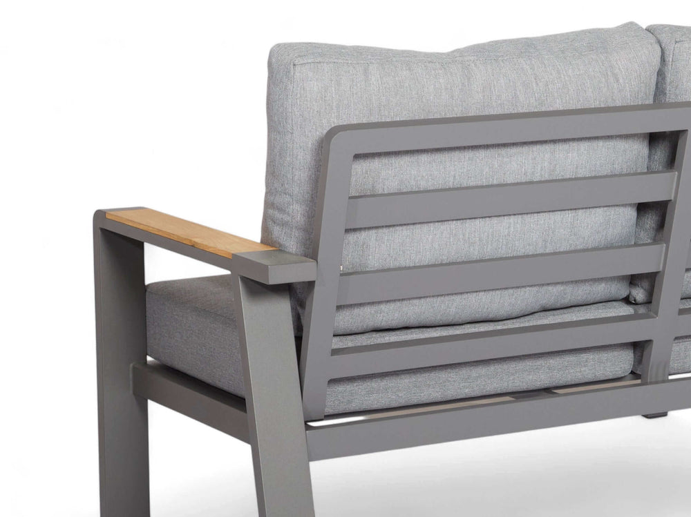 Belito Lotte hoekbank antraciet, detailfoto zitcomfort