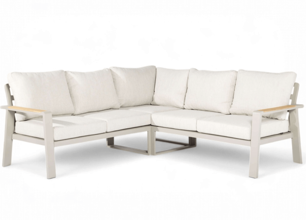 Aluminium Loungeset Taupe