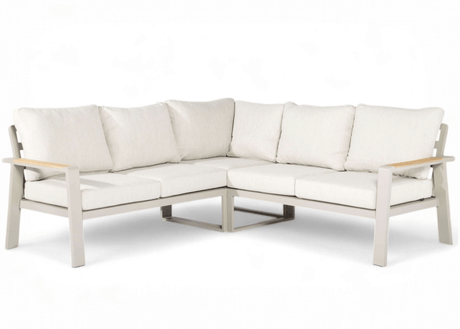 Aluminium Loungeset Taupe