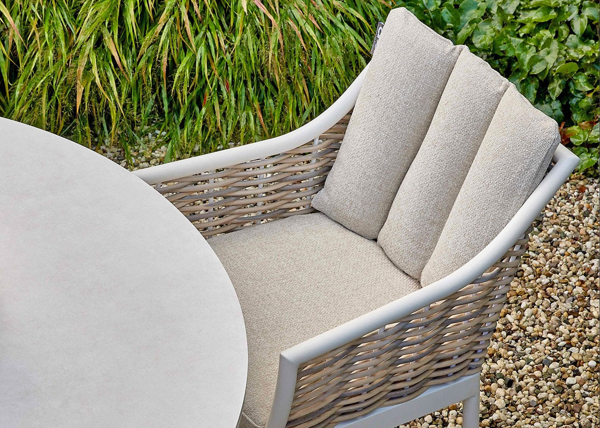 Apple Bee Milou/Melville Dining Tuinset 140 cm - 6 Delig