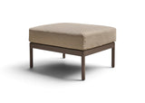 Apple Bee Murni hocker in Bronze aluminium met Sand rope