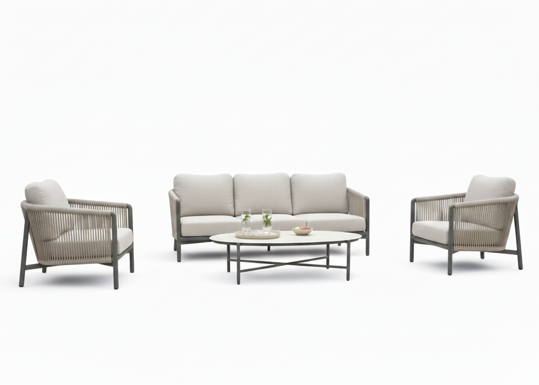 Apple Bee Bora Bora Loungeset 4-delig nr. 2