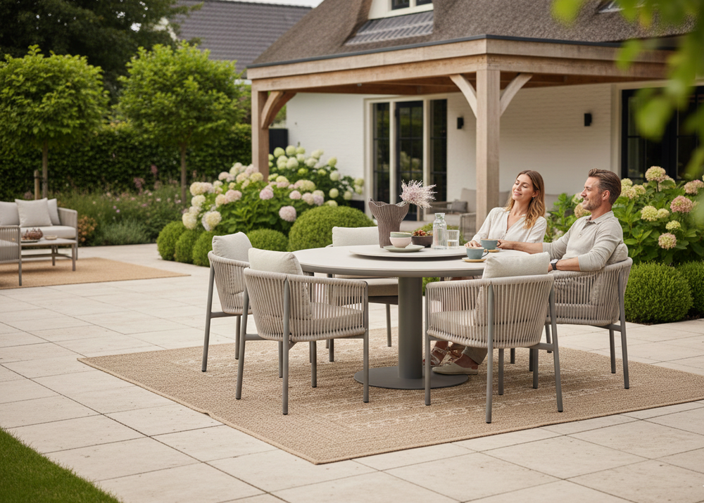 Apple Bee Bora Bora Tuinset 7-delig Taupe