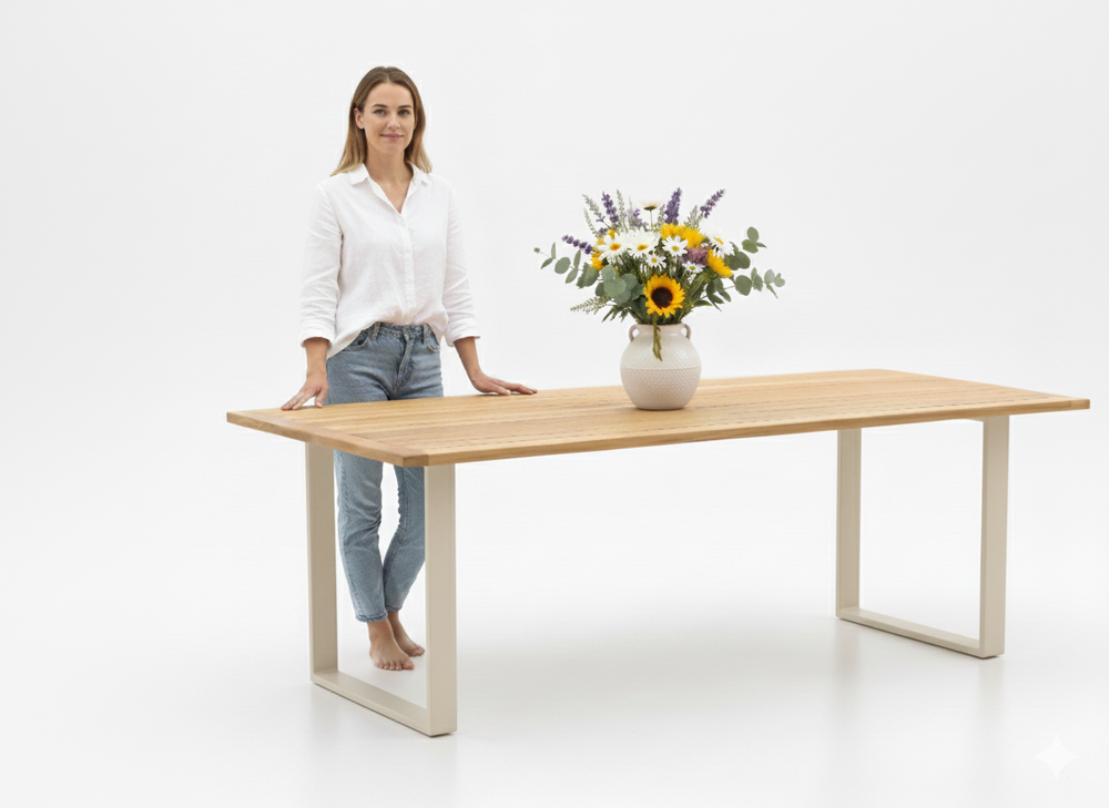 Apple Bee Condor Dining Tuintafel 240 x 95 x 75 cm - Oyster