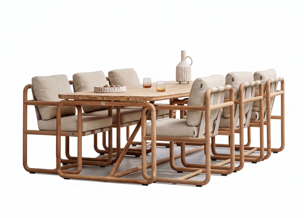 Apple Bee Dolce 240cm dining tuinset 7-delig 2.0