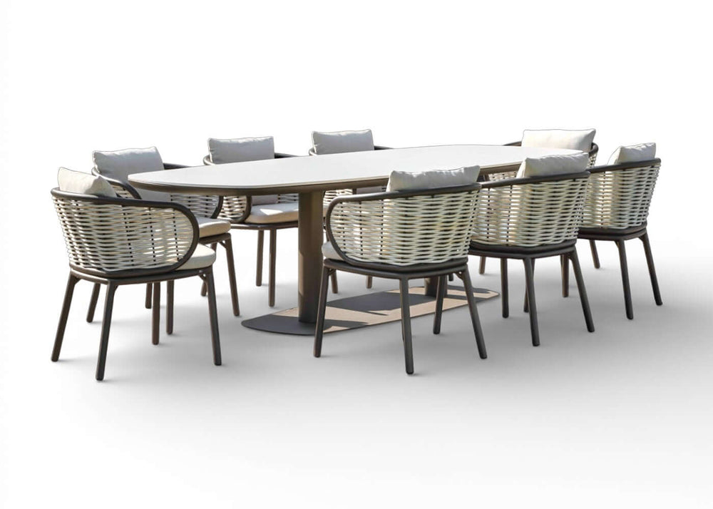 Apple Bee Melville 280 cm tuinset Bronze