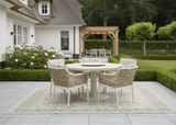 Apple Bee Milou/Melville Dining Tuinset 140 cm - 7 Delig