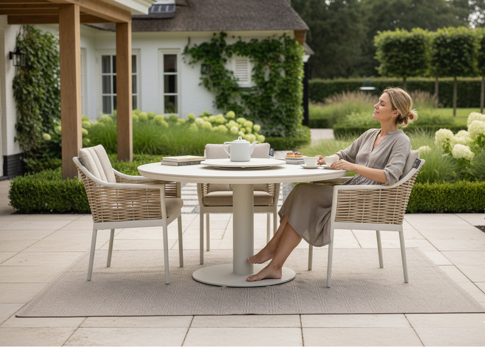 Melville Lazy Suzan Oyster Draaiplaat