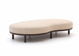 Apple Bee Moon Island Loungebank Element | 200 cm | Bronze & Cotton Flower