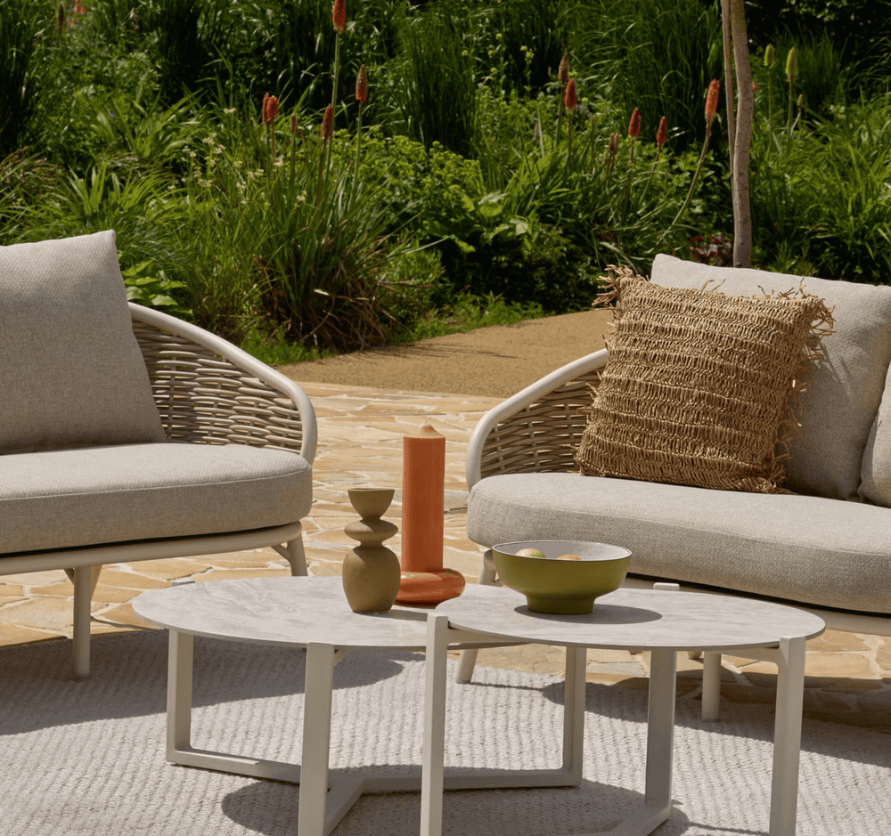 Apple Bee Pine Key loungeset Oyster closeup