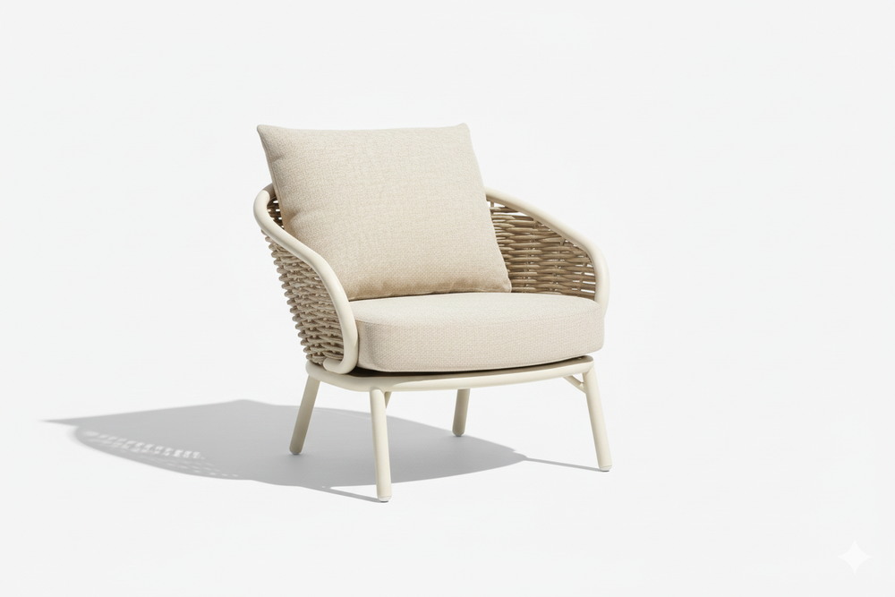 Apple Bee Pine Key stoel Oyster