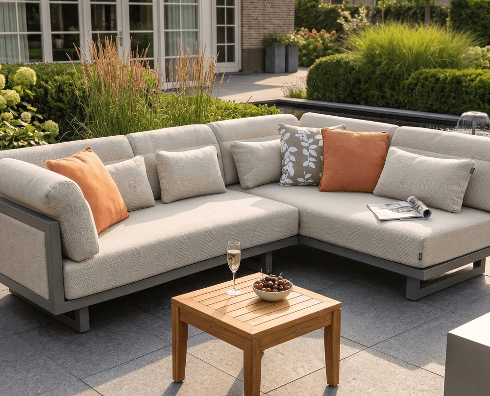 Apple Bee Santorini Loungeset | Chaise Longue | Upholstered | Rechts | 240 x 160 cm