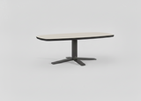 Apple Bee Zanzibar tafel 220 cm Carbon Black