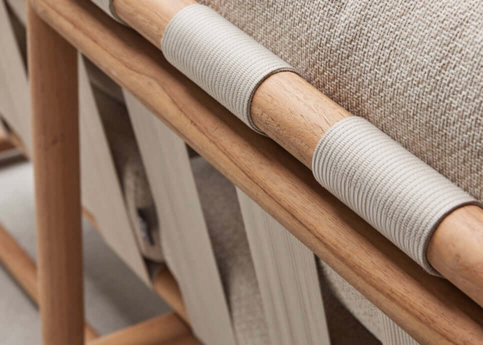 Apple bee Dolce detail teak - cotton flower