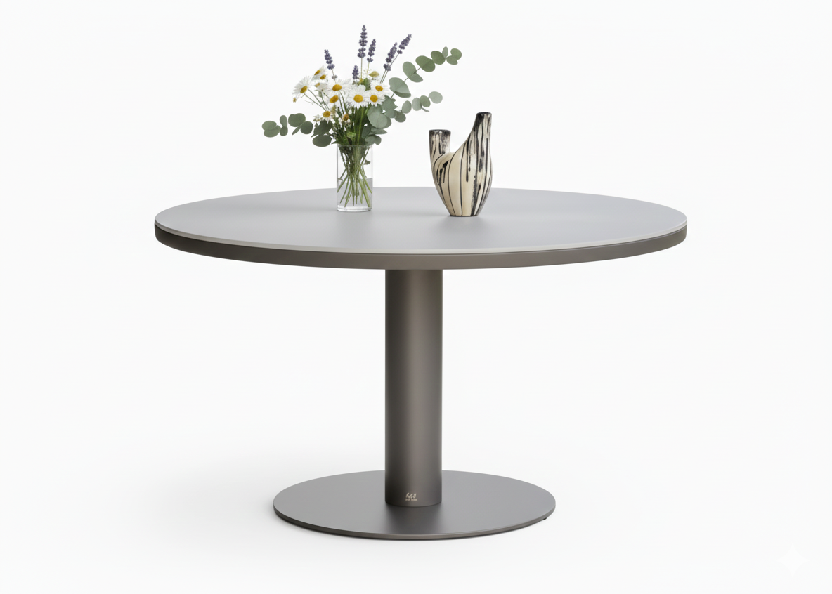 Apple bee melville tafel 140/160cm grey taupe