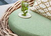 Close-up van het comfortabele en duurzame kussen dat bij de Apple Bee Cocoon loungeset hoort.