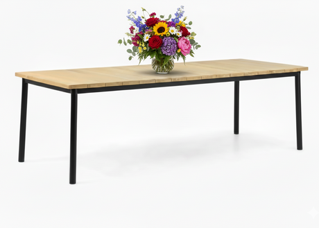 Applebee milou diningtafel 240 cm zwart